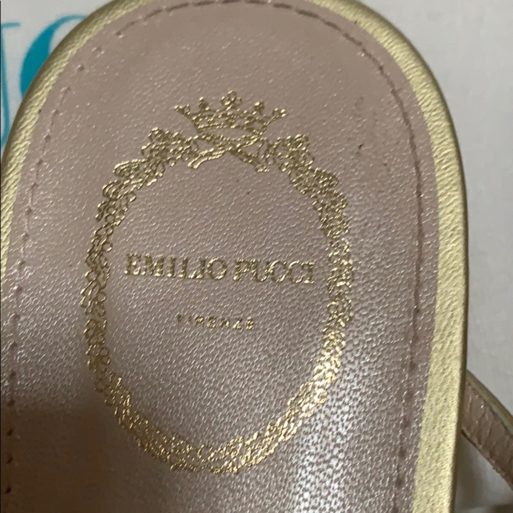 😍NEW Pucci Jewel Embellished Thong Sandals - Picture 6 of 7